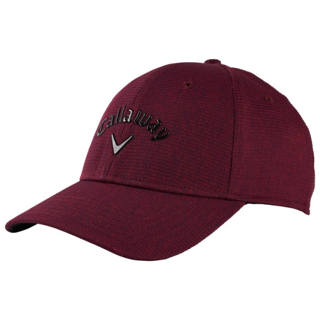 Casquette Liquid Metal Red Heather Black