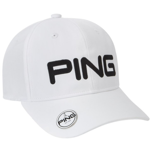 Casquette Ping Ball Marker Cap White