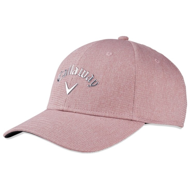 Casquette Liquid Metal Women Mauve Silver
