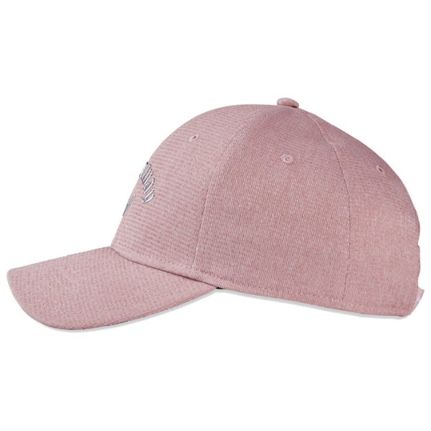 Casquette Liquid Metal Women Mauve Silver