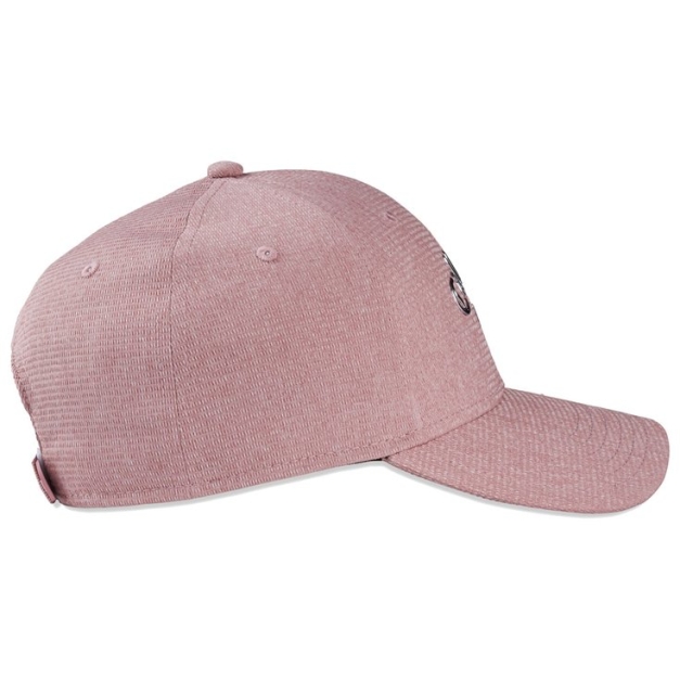Casquette Liquid Metal Women Mauve Silver