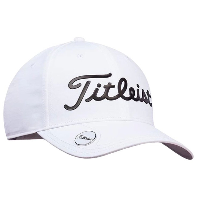 Casquette Performance Ball Marker White Black