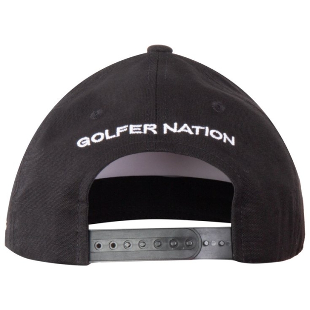 Casquette Golfer Nation X Black