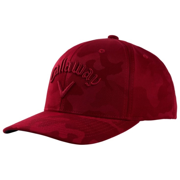 Casquette Camo Snapback Red