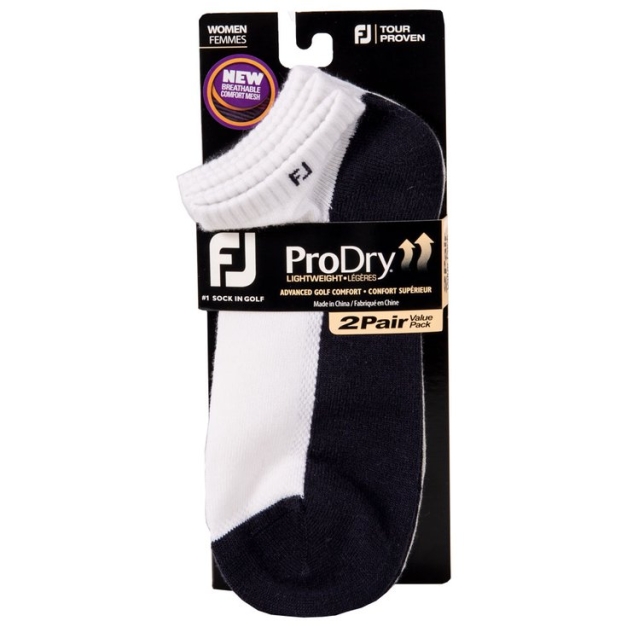 Chaussettes ProDry Lightweight Sportlet White Navy 2 Paires