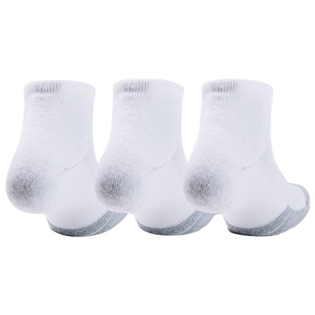 Chaussettes Heatgear Locut 3 Packs White White Steel