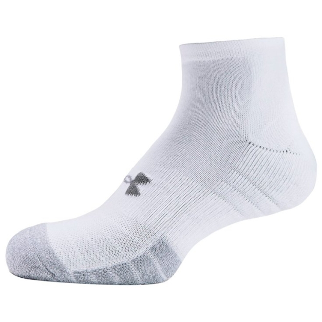 Chaussettes Heatgear Locut 3 Packs White White Steel