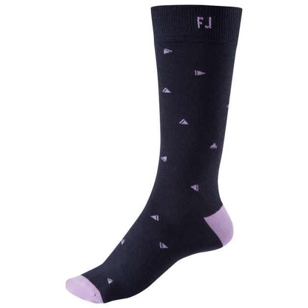 Chaussettes Prodry Fashion Crew Navy Lavender