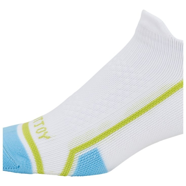 Chaussettes TECHD.R.Y Roll-Tab Women White Aqua