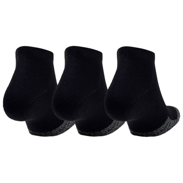 Chaussettes Heatgear Locut 3 Packs Black Black Steel