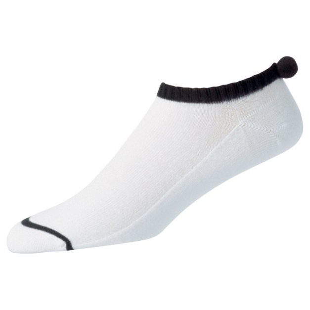 Chaussettes Lightweight ProDry Pom Pom White Black