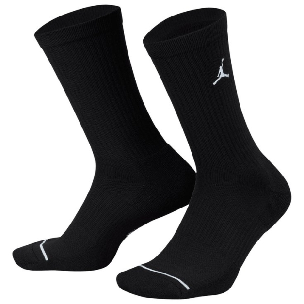 Chaussettes Jordan Socks Everyday (3 pairs) Black White