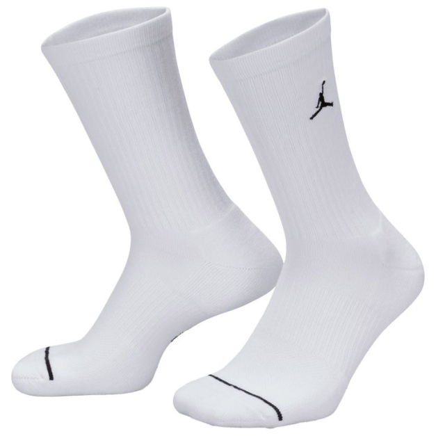 Chaussettes Jordan Socks Everyday (3 pairs) White Black Grey
