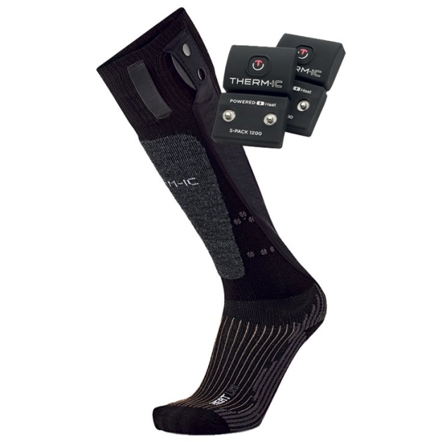 Chaussettes Powersock Set Heat Uni + S-Pack 1200