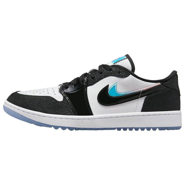 Chaussures sans crampons Air Jordan 1 Low G Nrg White Black