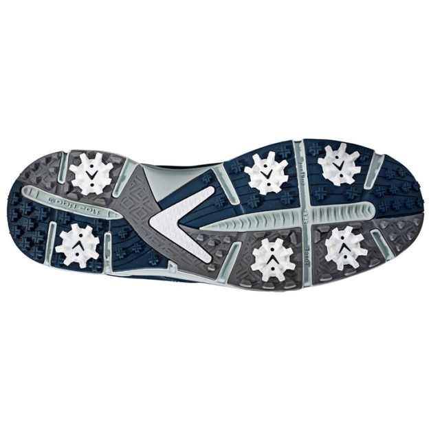 Chaussures avec crampons Mission White Navy