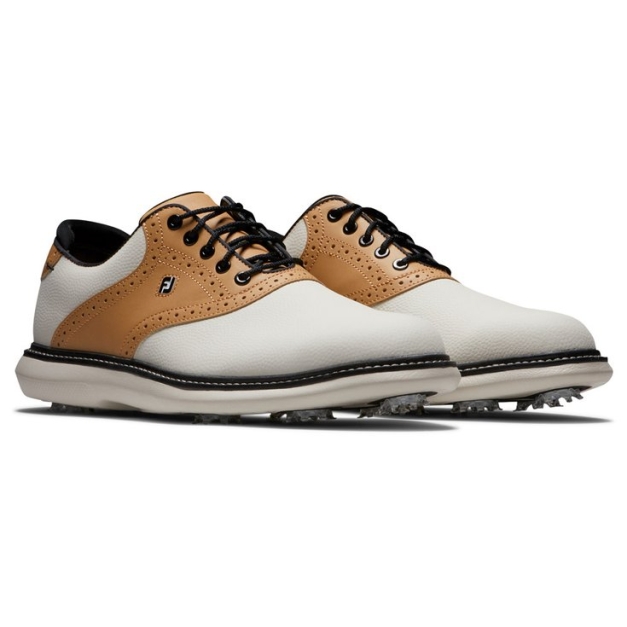 Chaussures avec crampons Traditions Limited Edition White Natural Luxe