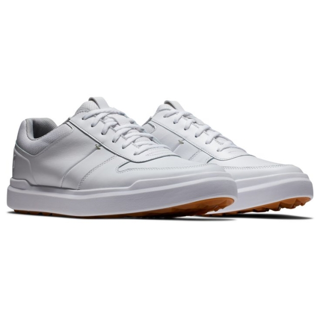 Chaussures sans crampons Contour Casual White White Grey