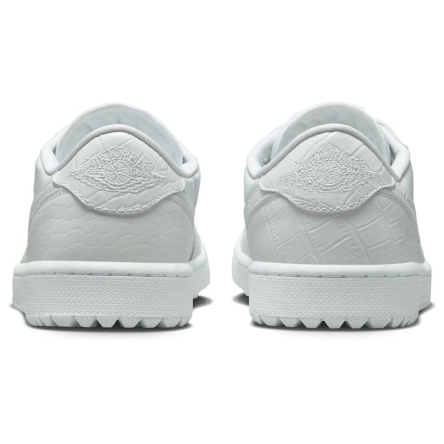 Chaussures sans crampons Air Jordan 1 Low G White Platinum