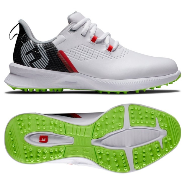 Chaussures sans crampons Fuel Junior White Black Lime