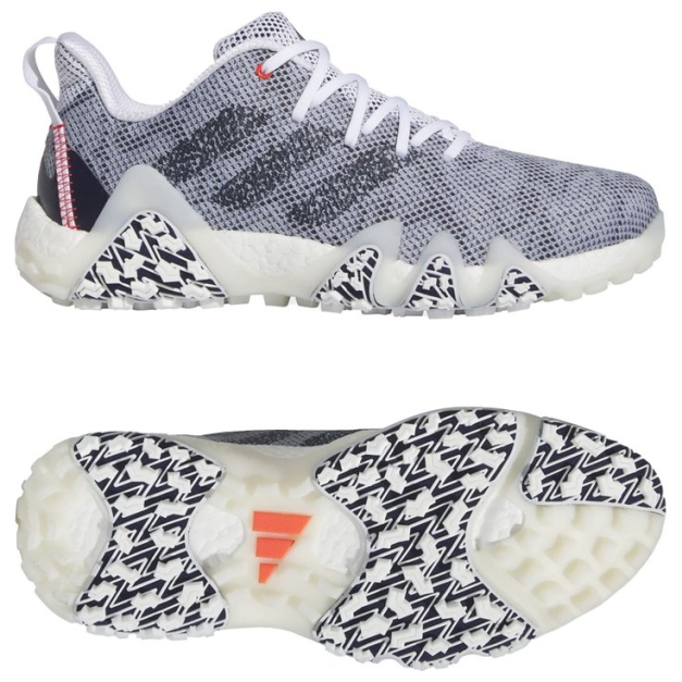 Chaussures sans crampons Codechaos 22 White Grey Bright Red