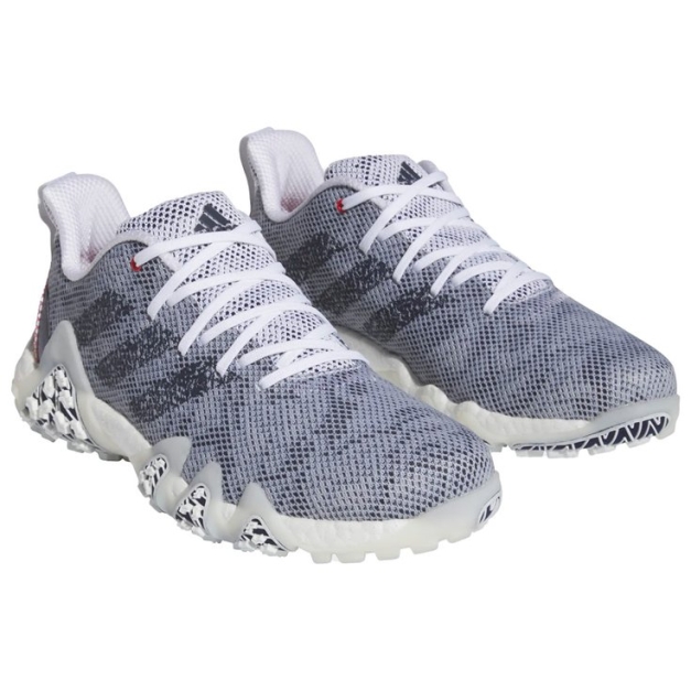 Chaussures sans crampons Codechaos 22 White Grey Bright Red