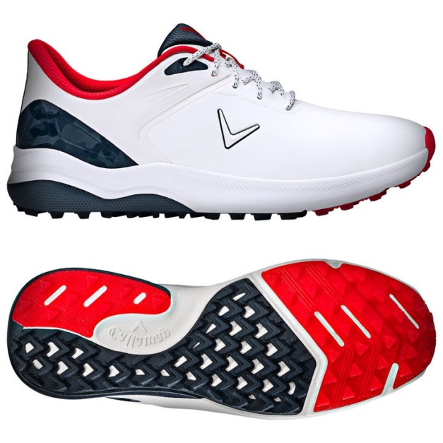 Chaussures sans crampons Lazer White Navy Red