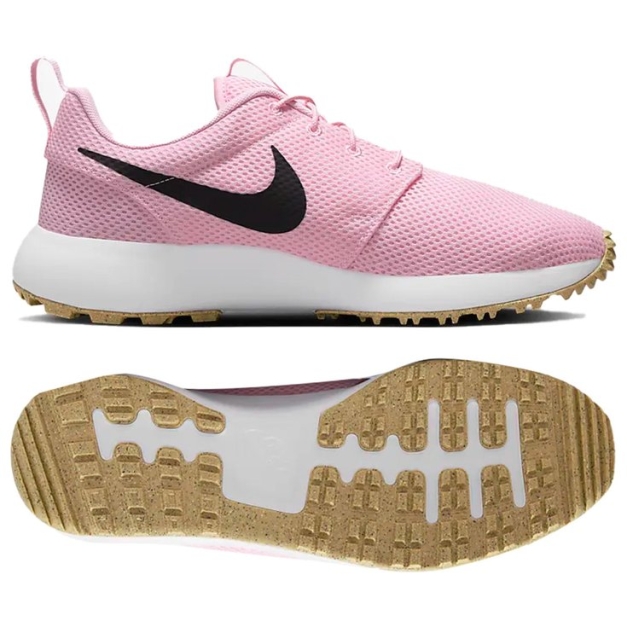 Chaussures sans crampons Roshe 2 G Next Nature Med Soft Pink Black Whte
