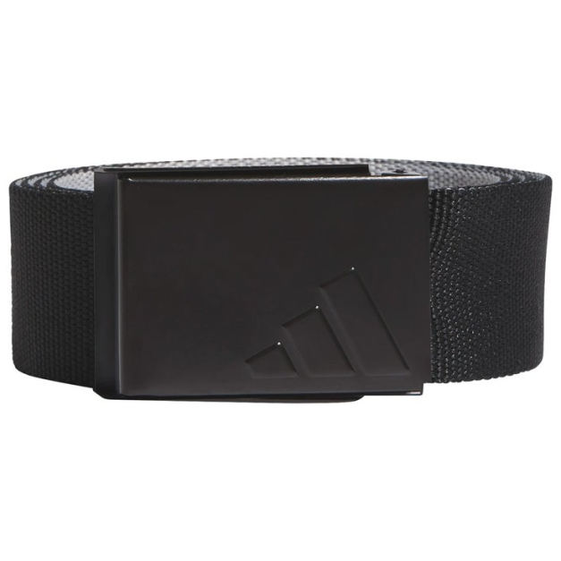 Ceinture Reversible Web Belt Black Grey Two