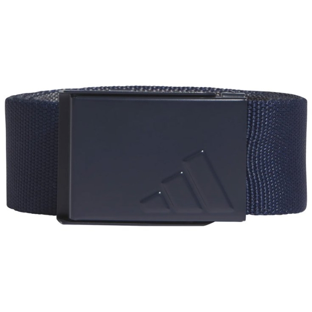 Ceinture Reversible Web Belt Collegiate Navy Grey Four