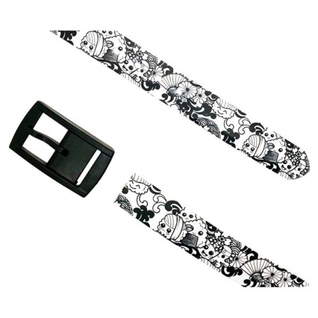 Ceinture Petite Lulu Sushis Noir Et Blanche