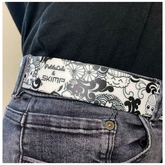 Ceinture Petite Lulu Sushis Noir Et Blanche