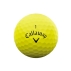 Balles Callaway Supersoft Jaune - Boite de 3