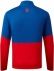Footjoy Color Block Midlayer Mens Twilight/Racing Red