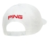 Casquette Ping Classic Lite Cap White Red