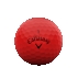 Balles Callaway Supersoft Rouge mat - Boite de 3