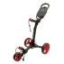 Chariot manuel 3 roues Tri Lite Noir Roues Rouge