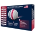 Balles neuves Tour Response Stripe USA Limited Edition