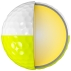 Balles neuves Z-Star Divide White Yellow