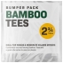 Tees Bamboo Tees Bumper Bag White