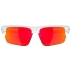 Lunettes de soleil Bisphaera Polished White Prizm Ruby