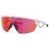 Lunettes de soleil Sphaera Matte White Prizm Field
