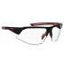 Lunettes de soleil Galibier Noire Mate Rouge Irise Rouge Photochromique