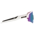 Lunettes de soleil Sutro Lite Sweep Matte White Prizm Road Jade
