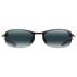 Lunettes de soleil Makaha Reader 2,5 Noir Brillant Gris Neutre MauiBrilliant