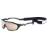 Lunettes de soleil Trek Noir Mat Gris HD Champagne Flashed Bio Nylon