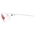 Lunettes de soleil Fast Mat Blanc Irisé Rouge Photochromic