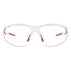 Lunettes de soleil Fast Mat Blanc Irisé Rouge Photochromic
