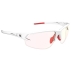 Lunettes de soleil Fast Mat Blanc Irisé Rouge Photochromic