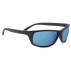 Lunettes de soleil Bormio Matte Black Saturn Polarized 555nm Blue